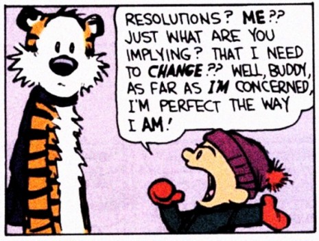 I get why some people don't waste their time with new year resolutions, but this is why I like them.