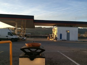 A service station 